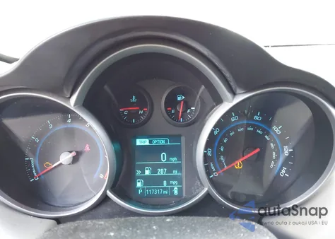 2014 Chevrolet Cruze 1Lt Auto from USA, damaged, VIN 1G1PC5SB8E7236338